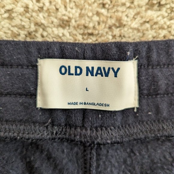 Old Navy Men's Logo-Graphic Jogger Shorts - 7.5-inch inseam - In the Navy - Picture 4 of 4